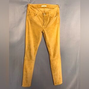 7 For All Mankind Women's Camel Skinny Jeans